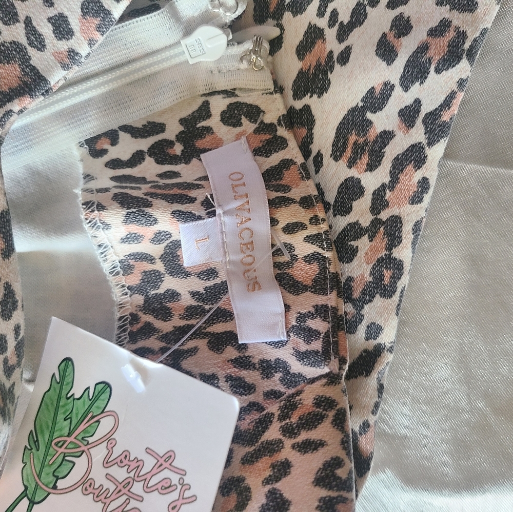 Mini Leopard Dress - Picture 5 of 5